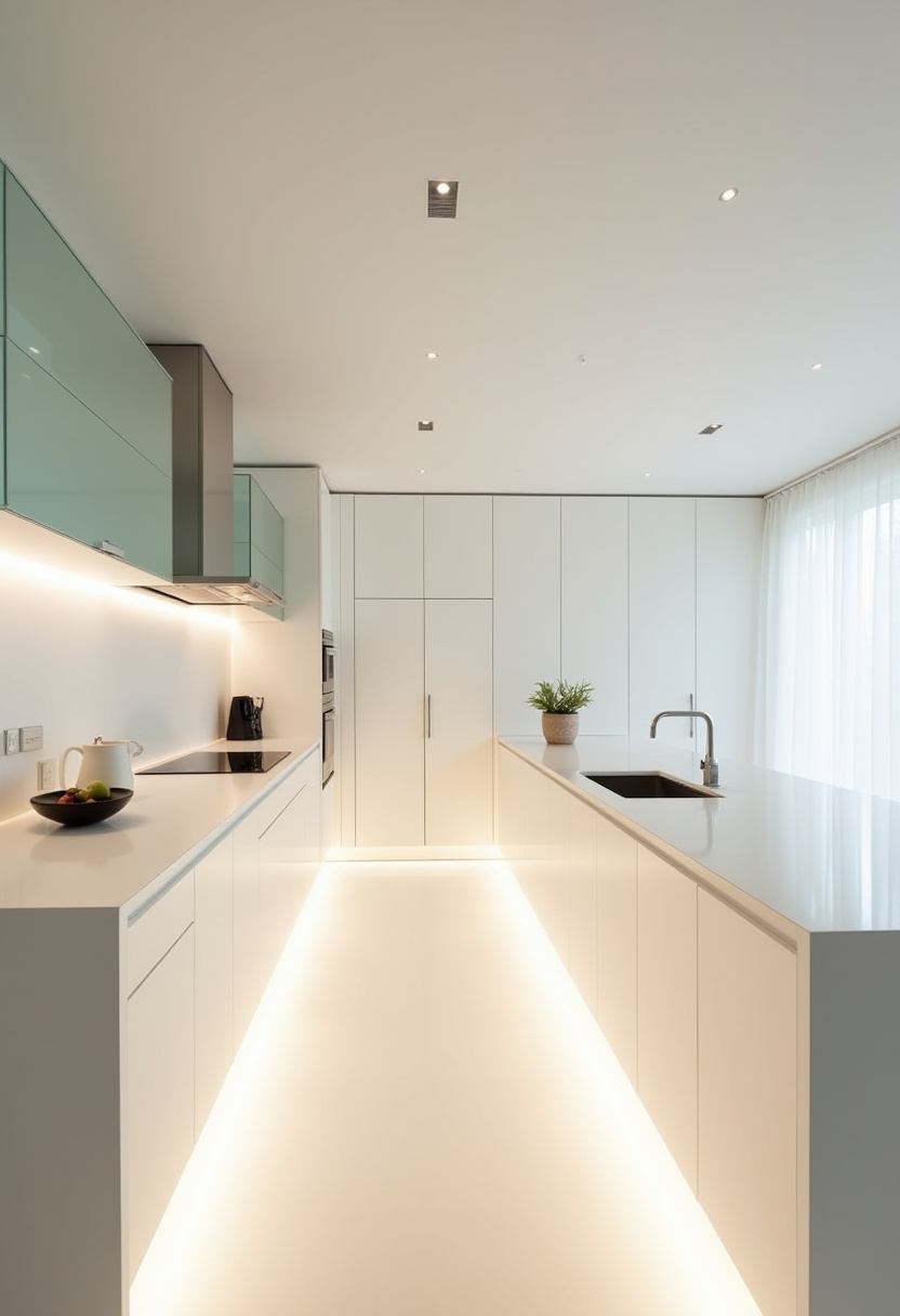 Long Kitchen Design 11