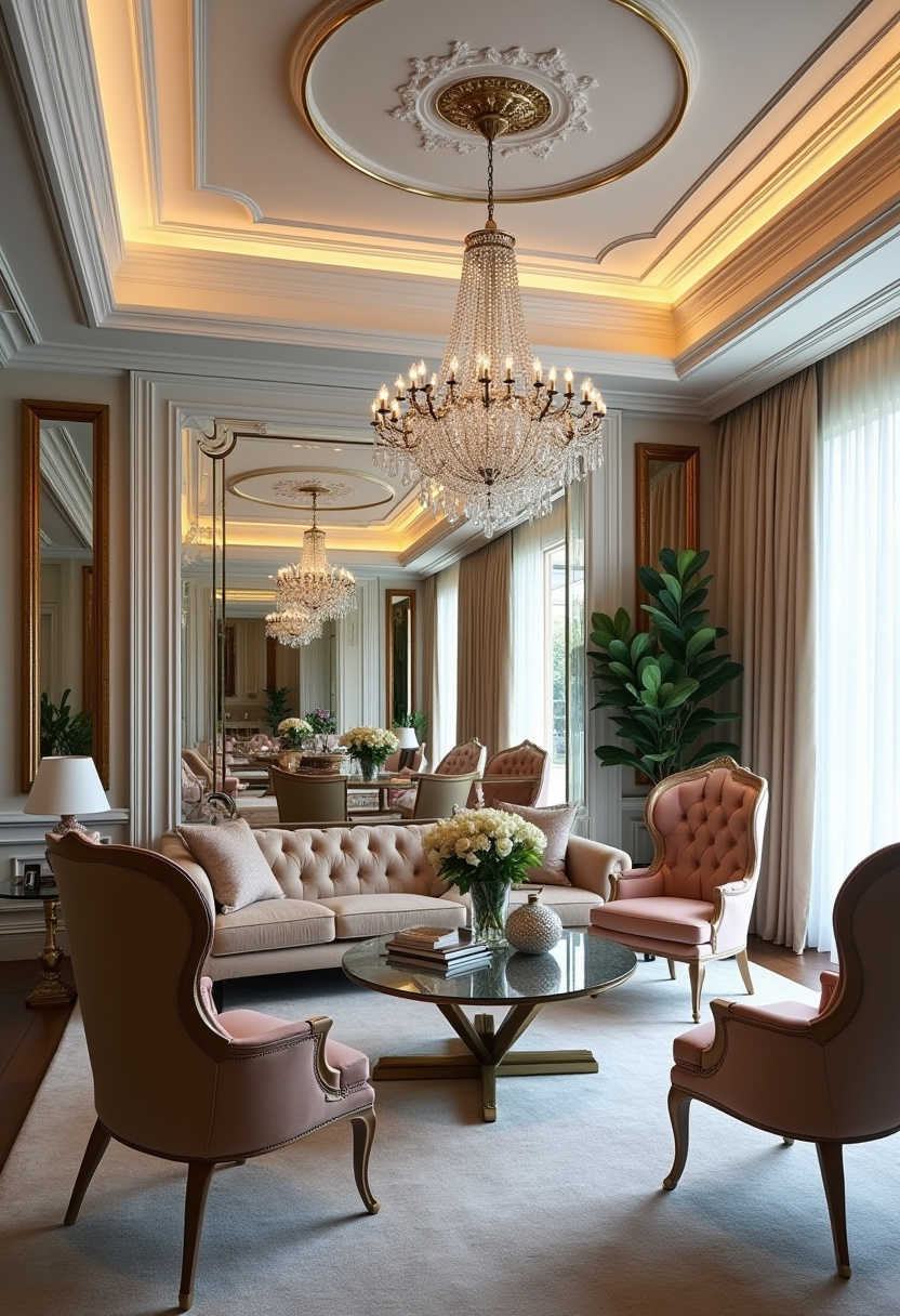 Luxury Ceiling Design Living Room 3