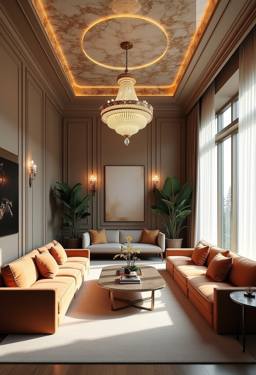 Luxury Drawing Room Ceiling Design 1
