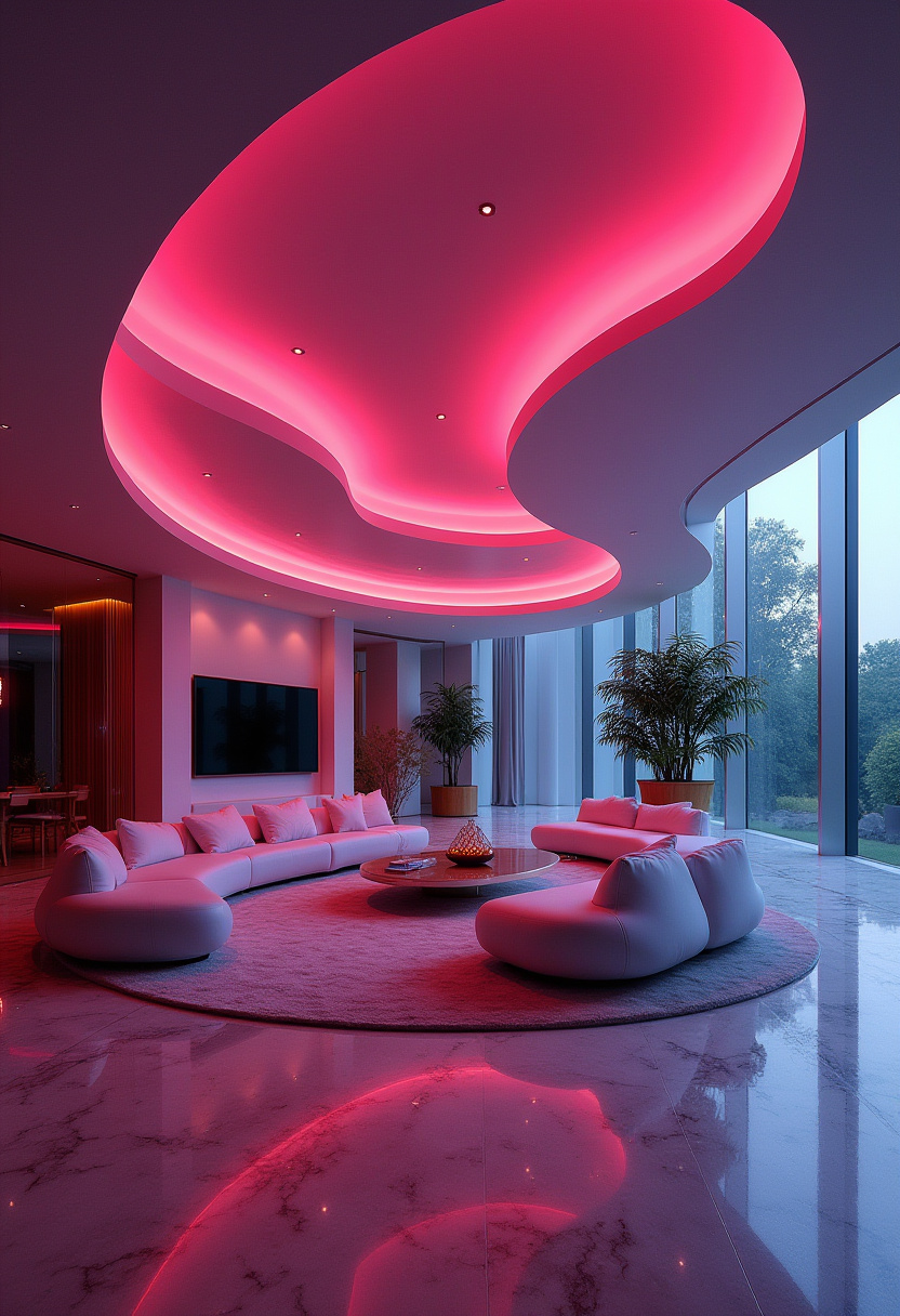 Luxury Drawing Room Ceiling Design 25