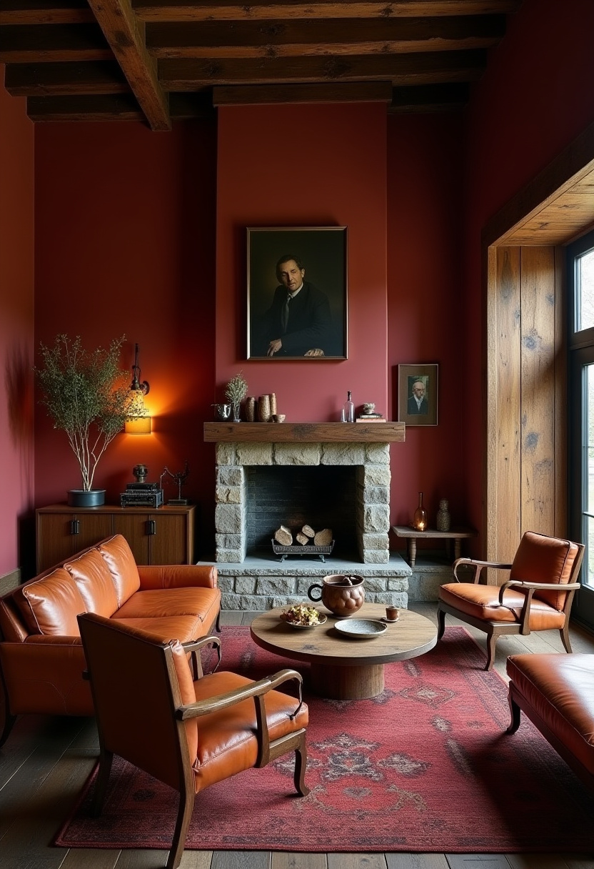 Modern Classic Living Room 15