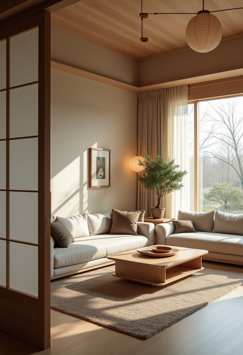 Modern Classic Living Room 16