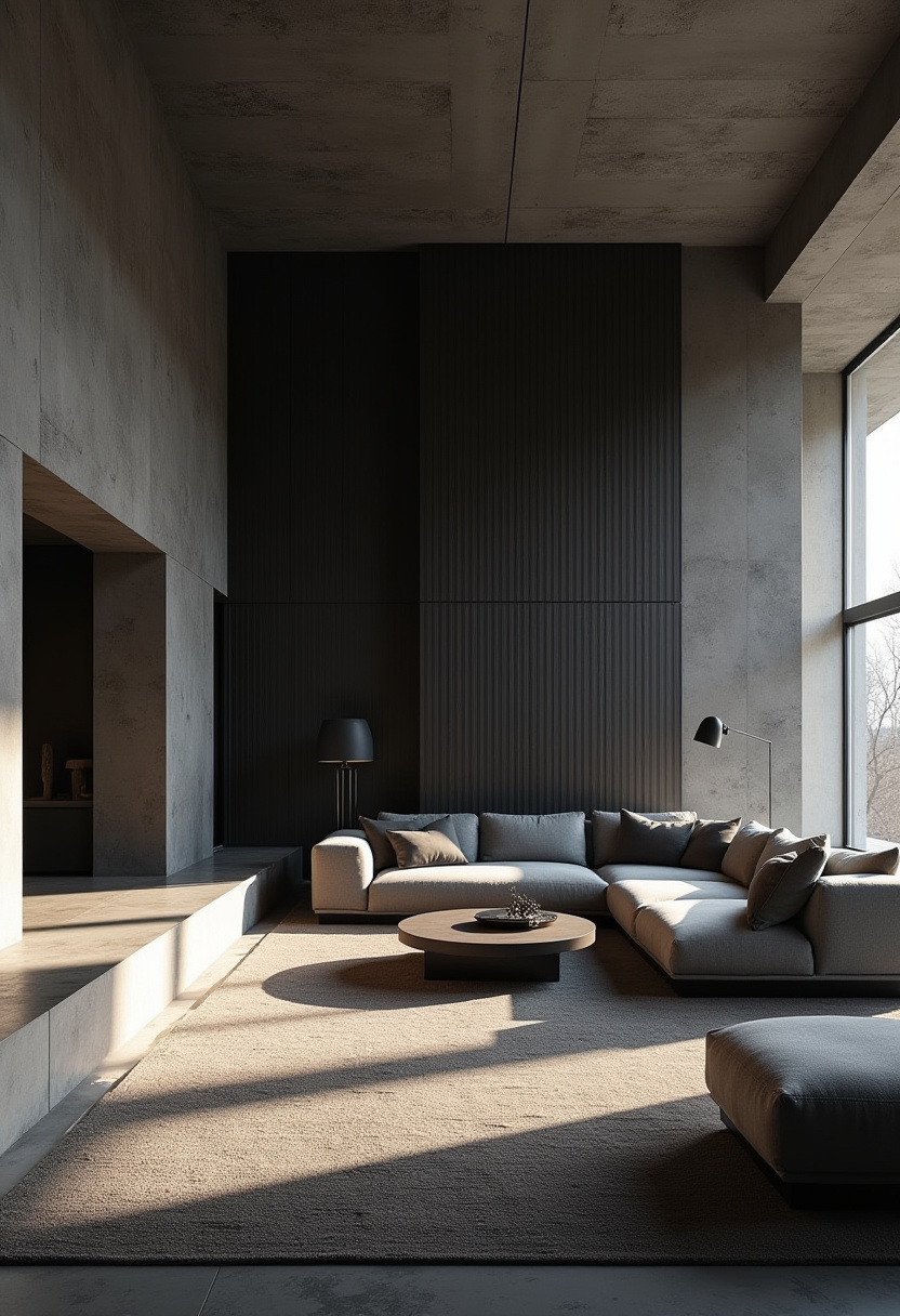 Modern Classic Living Room 18