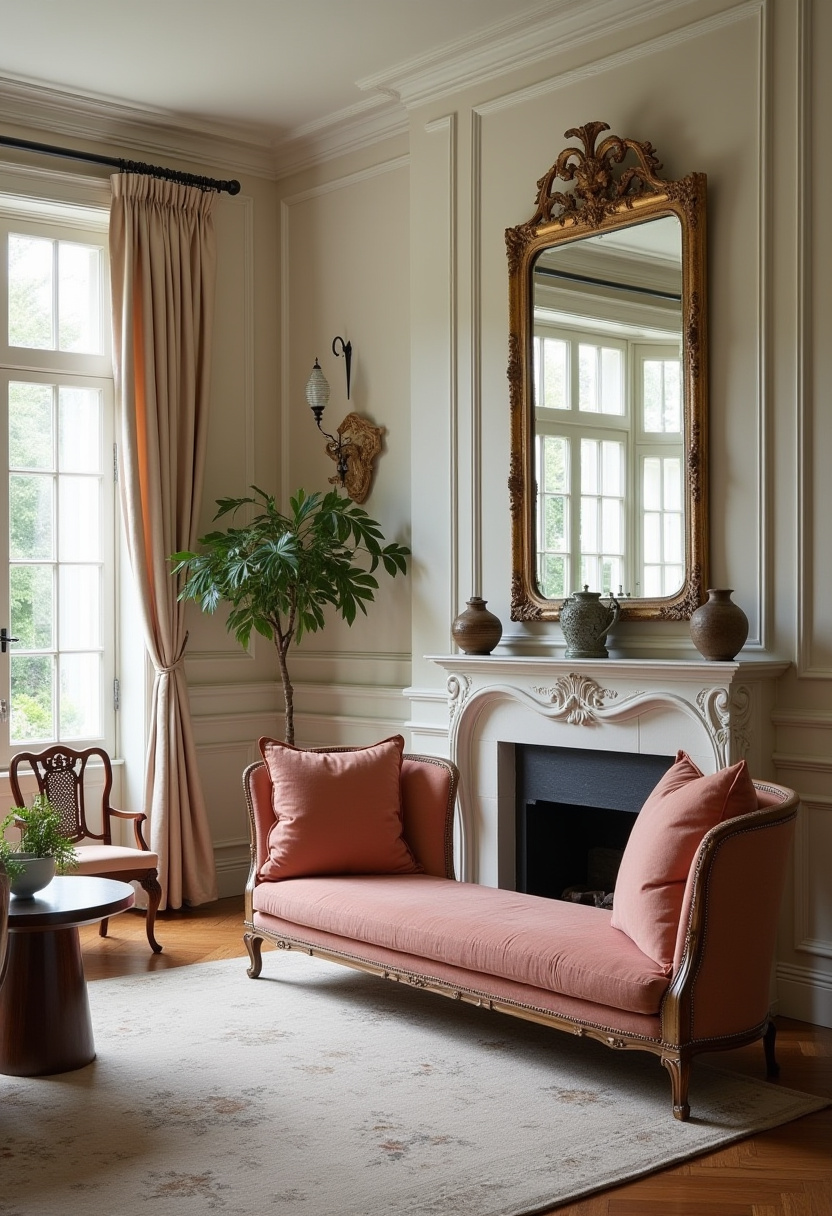 Modern Classic Living Room 21