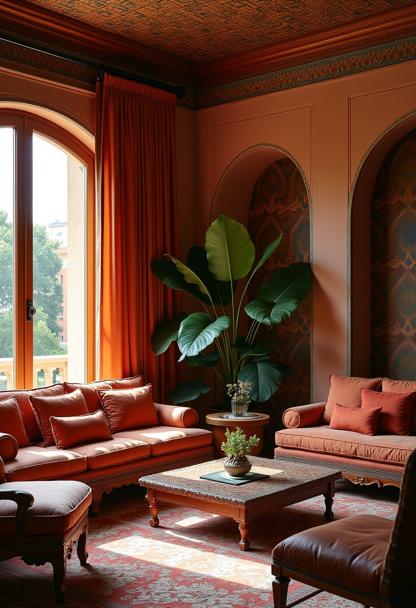 Modern Classic Living Room 23