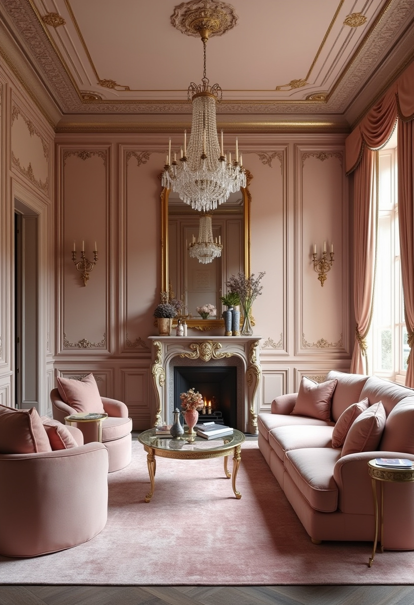 Modern Classic Living Room 26