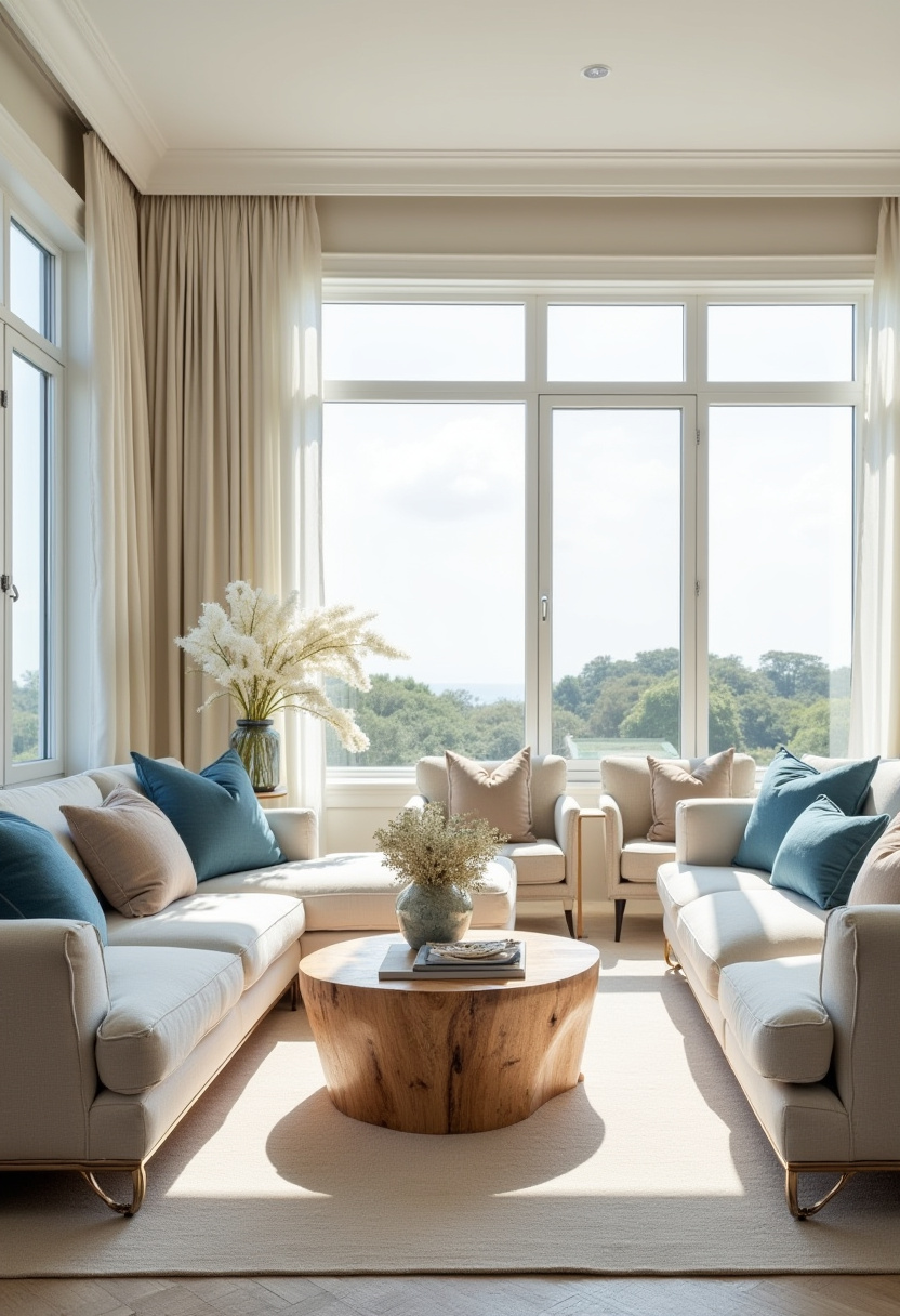 Modern Classic Living Room 7