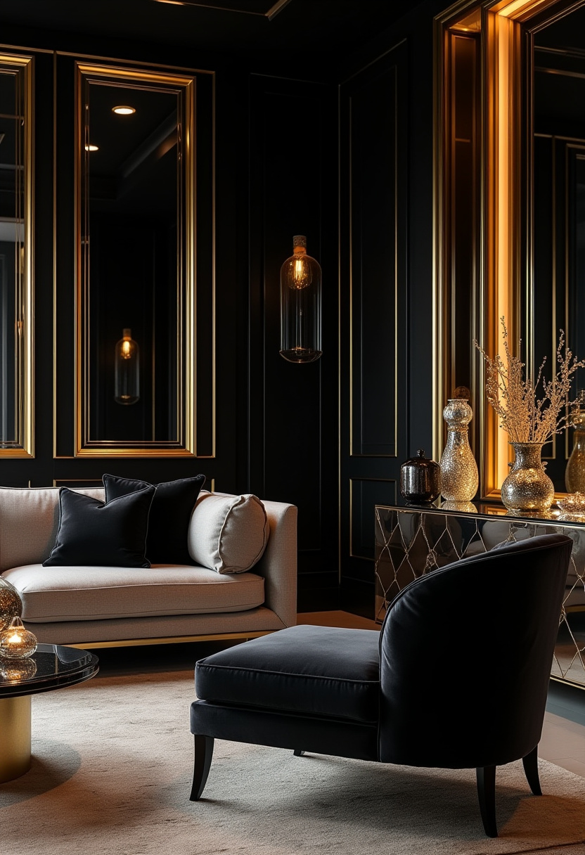 Modern Classic Living Room 9