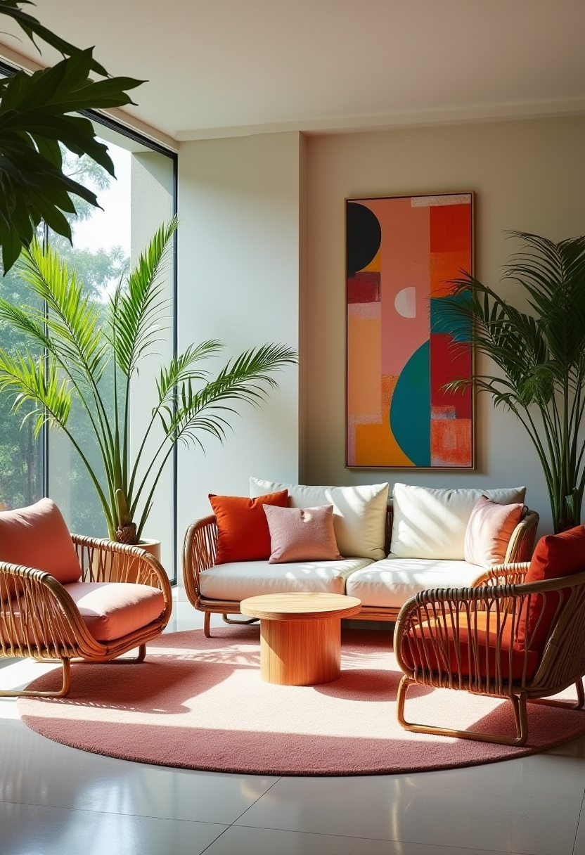 Modern Living Room Interior 13