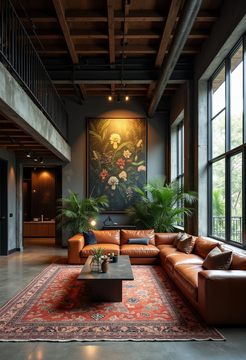 Modern Living Room Interior 17