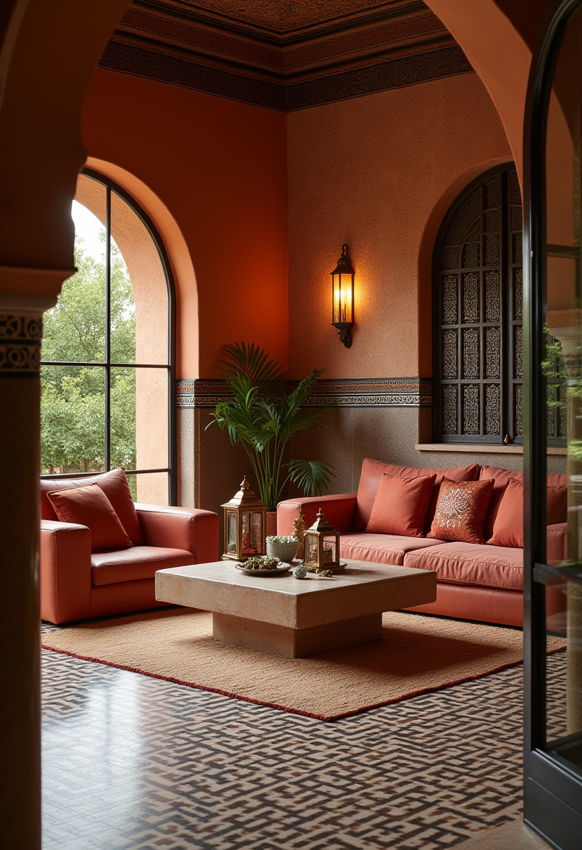 Modern Living Room Interior 18