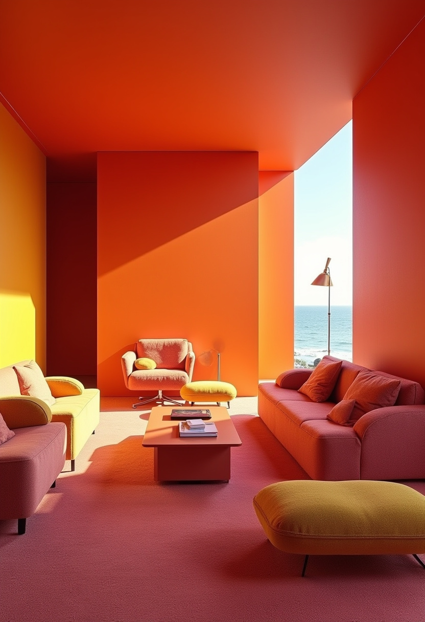 Modern Living Room Interior 19