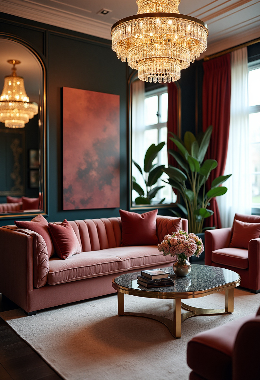 Modern Living Room Interior 21