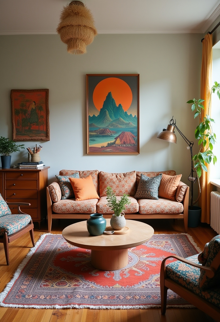 Modern Living Room Interior 23