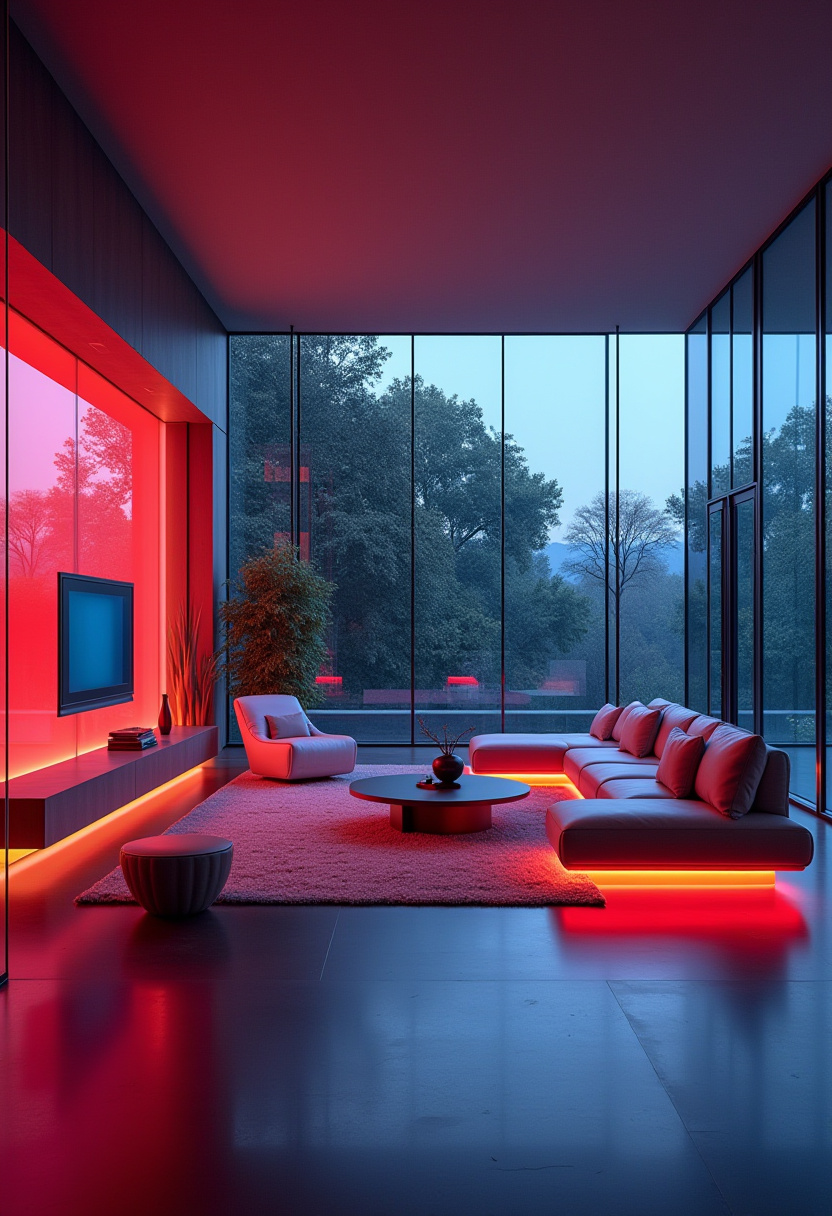 Modern Living Room Interior 24