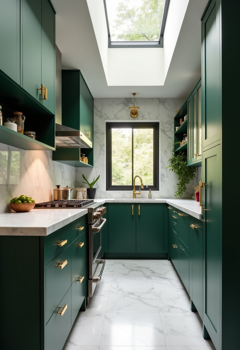 Narrow Kitchen Idea 3