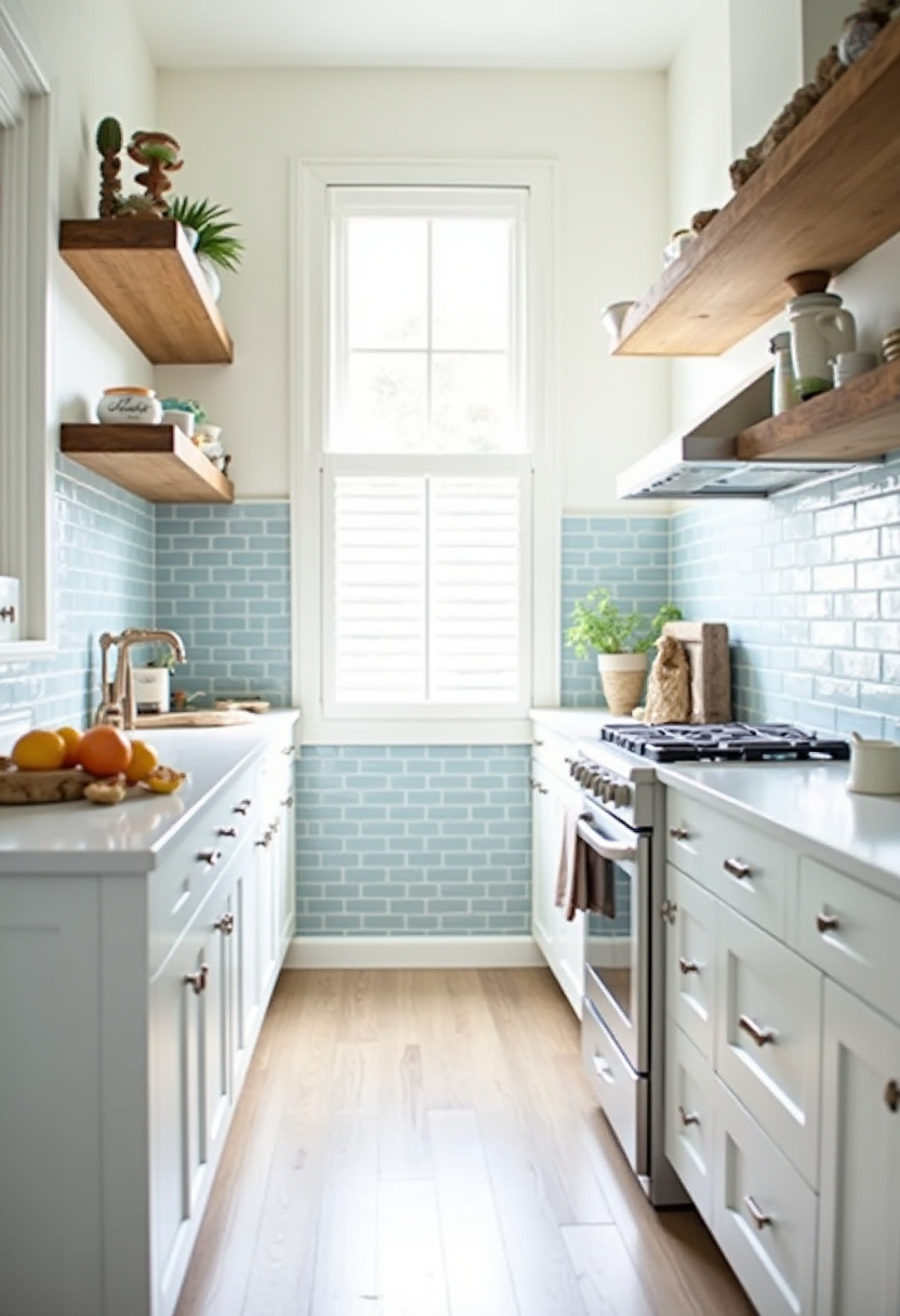 Narrow Kitchen Idea 5