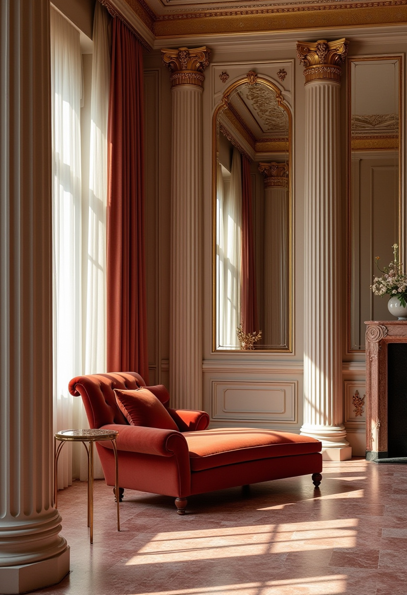 Neoclassic Living Room Design 1