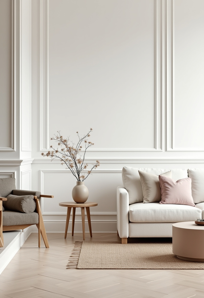 Neoclassic Living Room Design 23