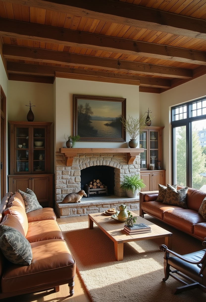 Neoclassic Living Room Design 24