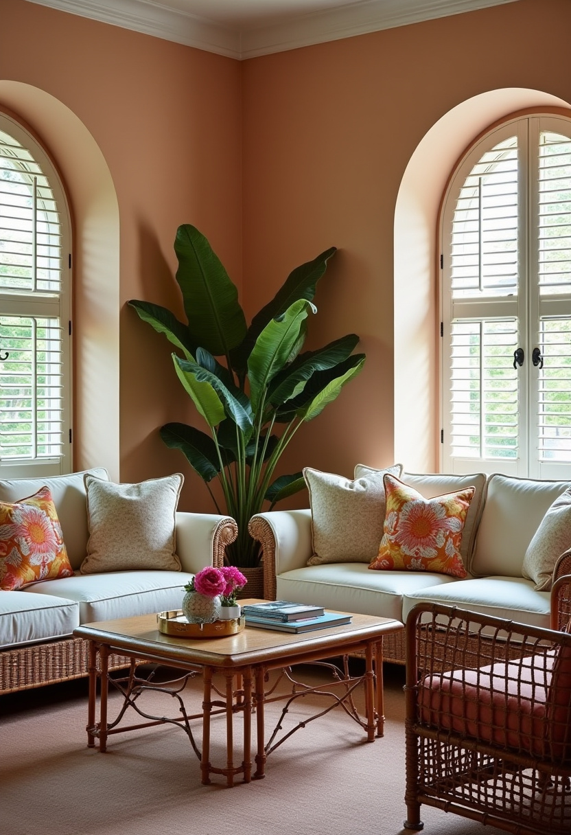 Neoclassic Living Room Design 9