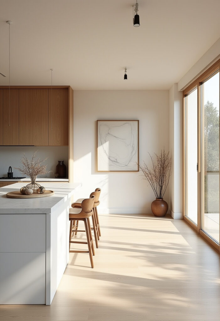 Open Area Kitchen And Living Room 1