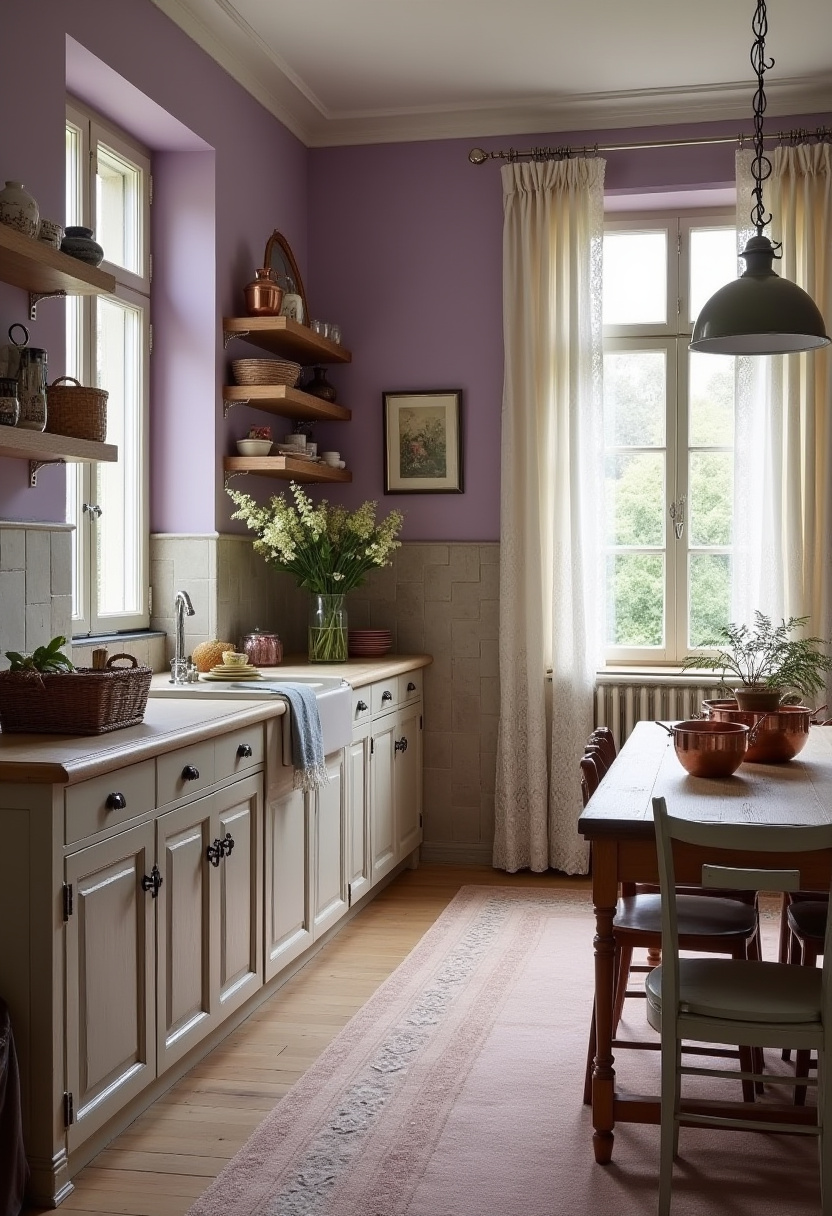 Open Area Kitchen And Living Room 18