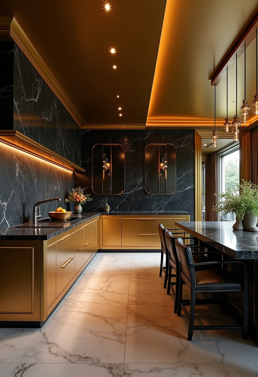 Open Kitchen And Dining 10