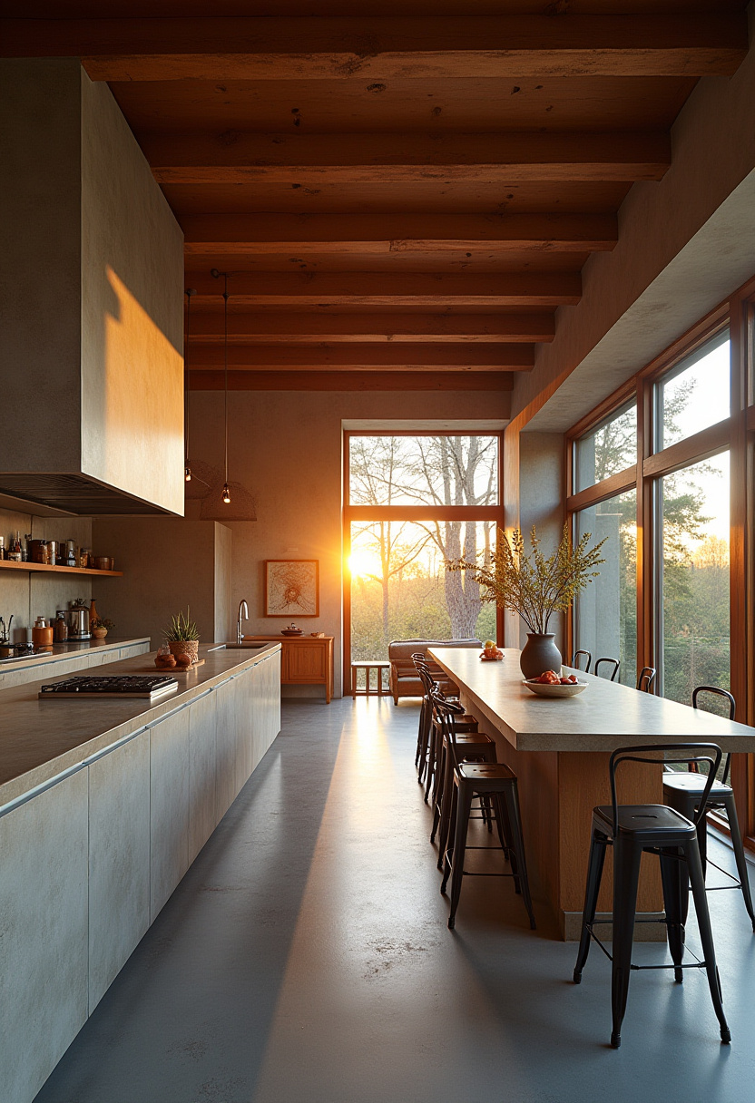 Open Kitchen And Dining 13