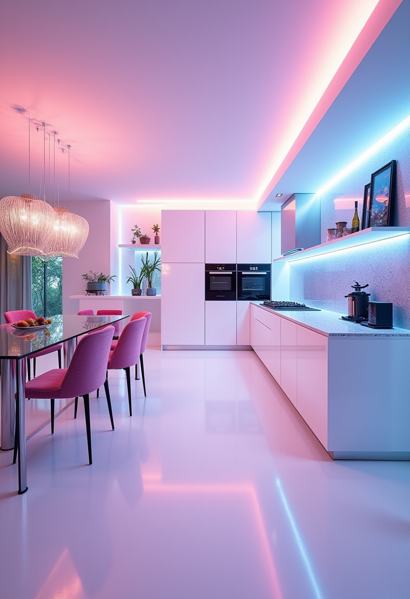 Open Kitchen And Dining 15