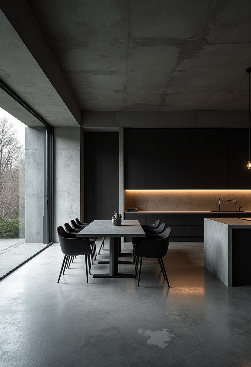 Open Kitchen And Dining 17