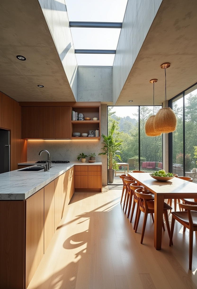 Open Kitchen And Dining 2