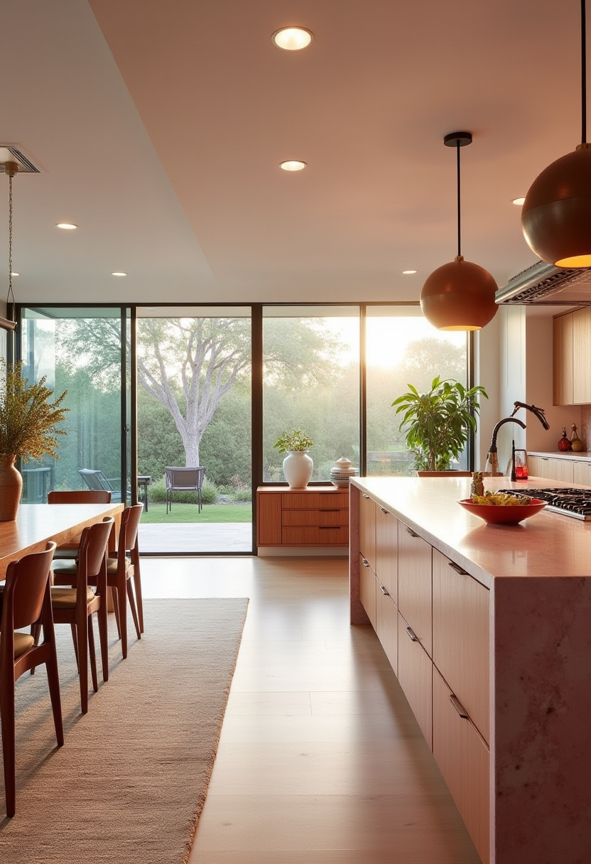 Open Kitchen And Dining 20