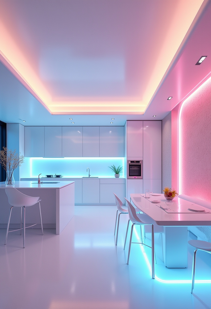 Open Kitchen And Dining 30