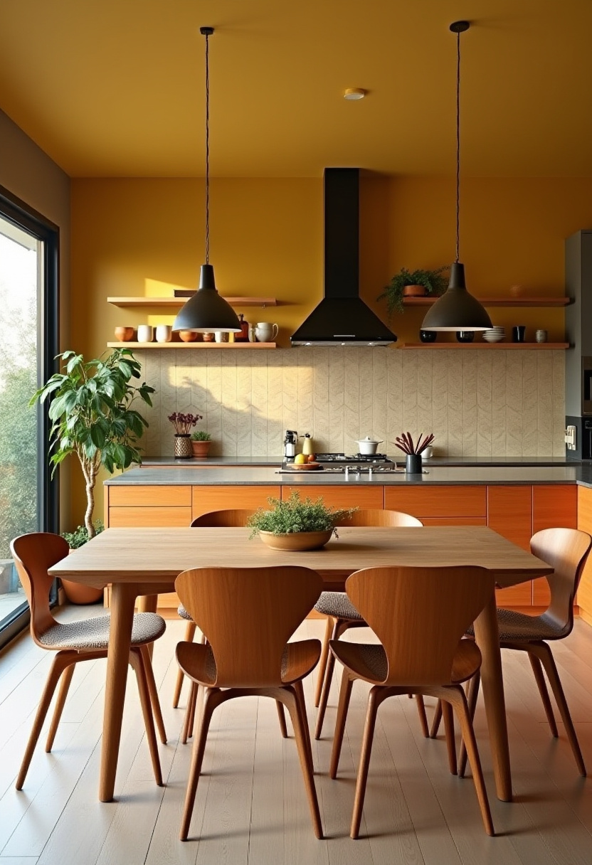 Open Kitchen And Dining 5