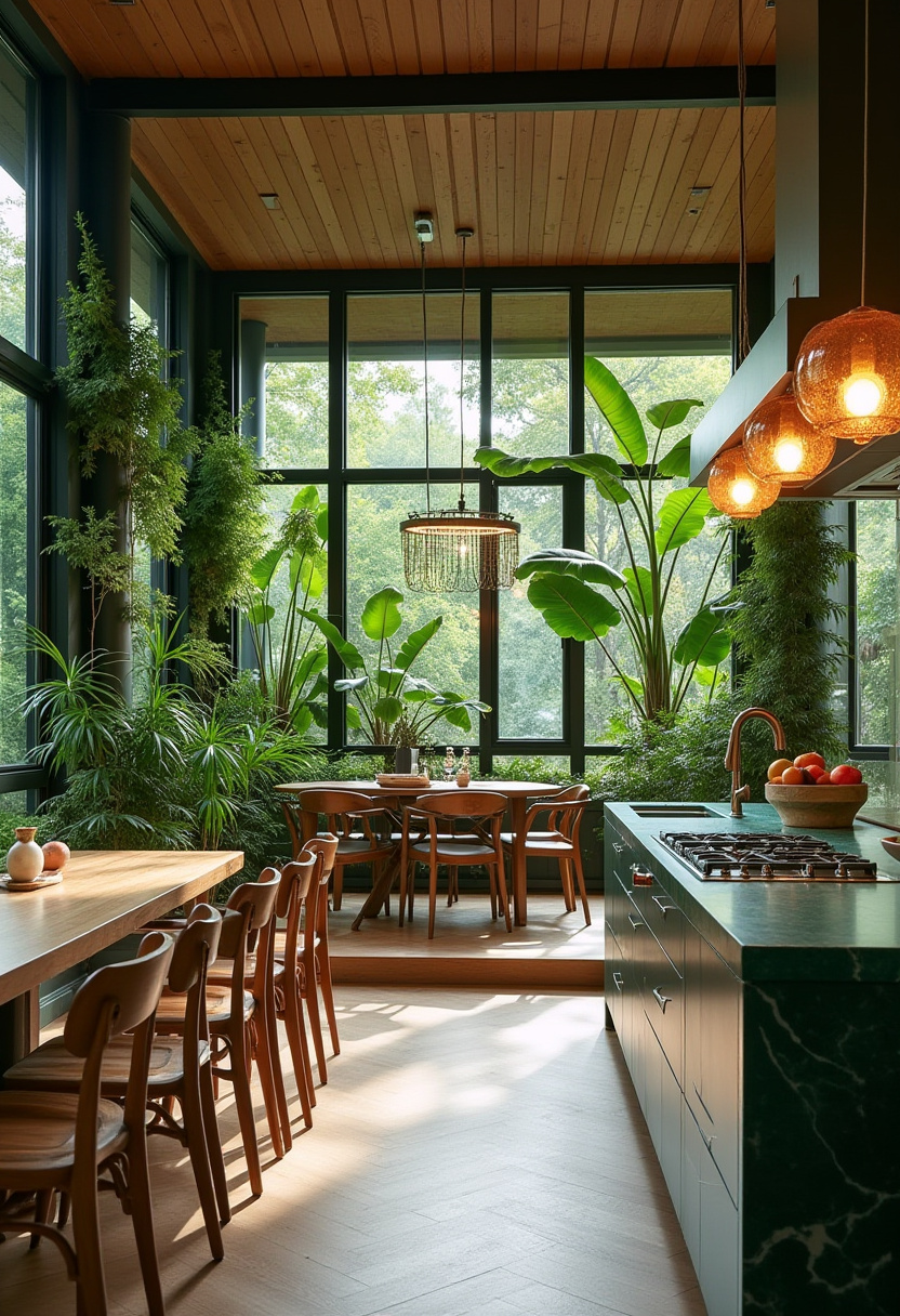 Open Kitchen And Dining 6