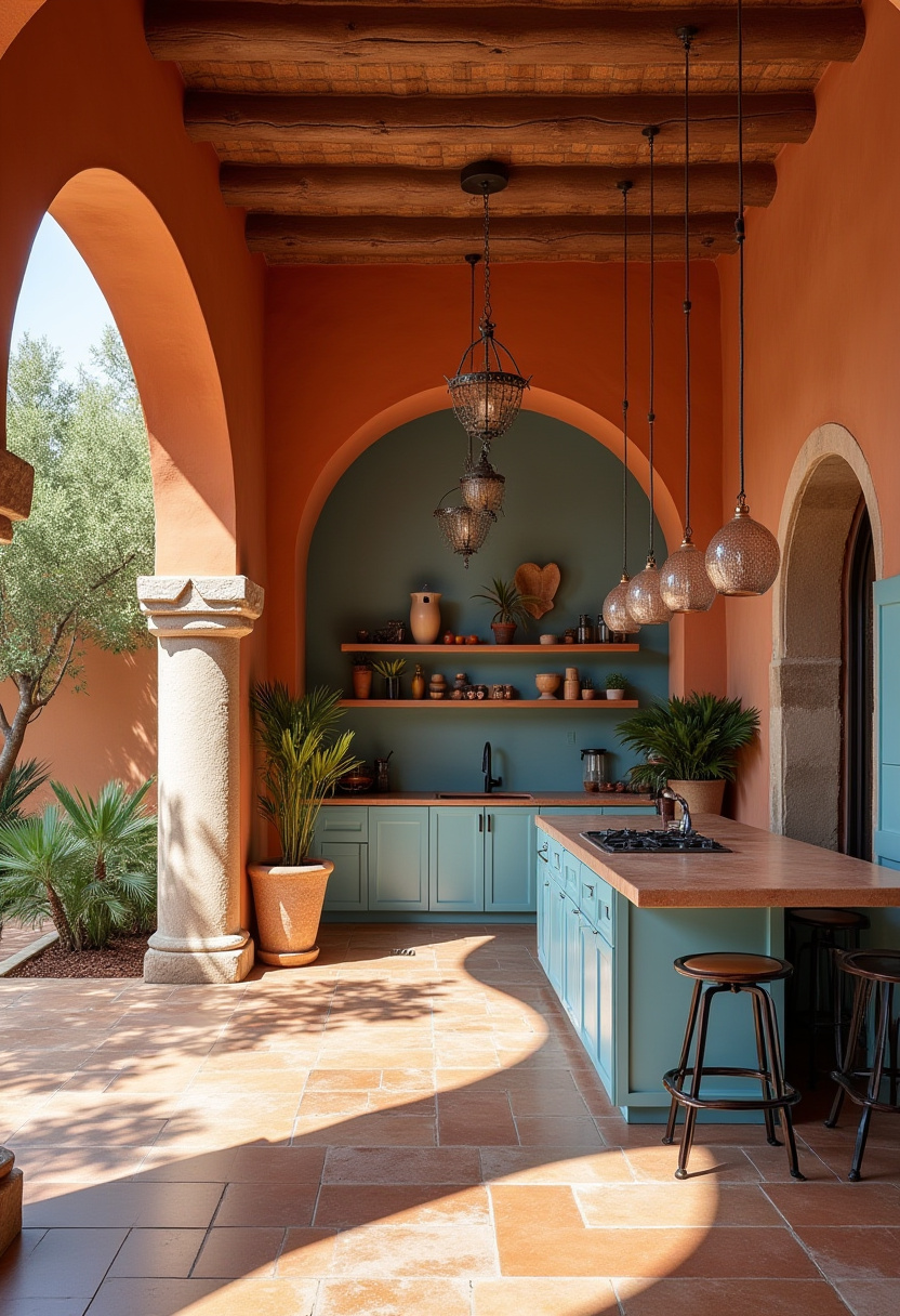 Open Kitchen And Dining 9