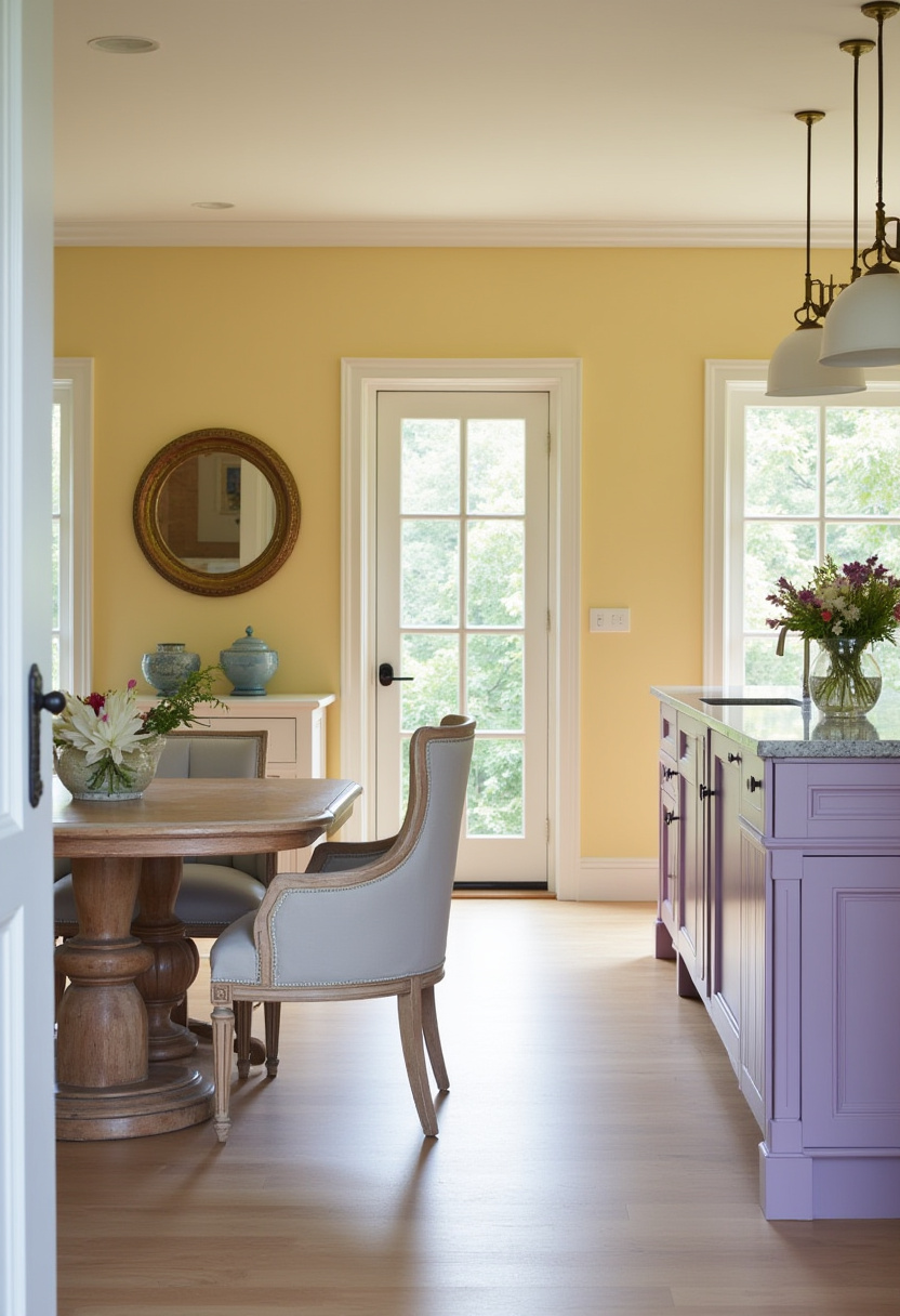 Open Kitchen And Living Room With Island 18