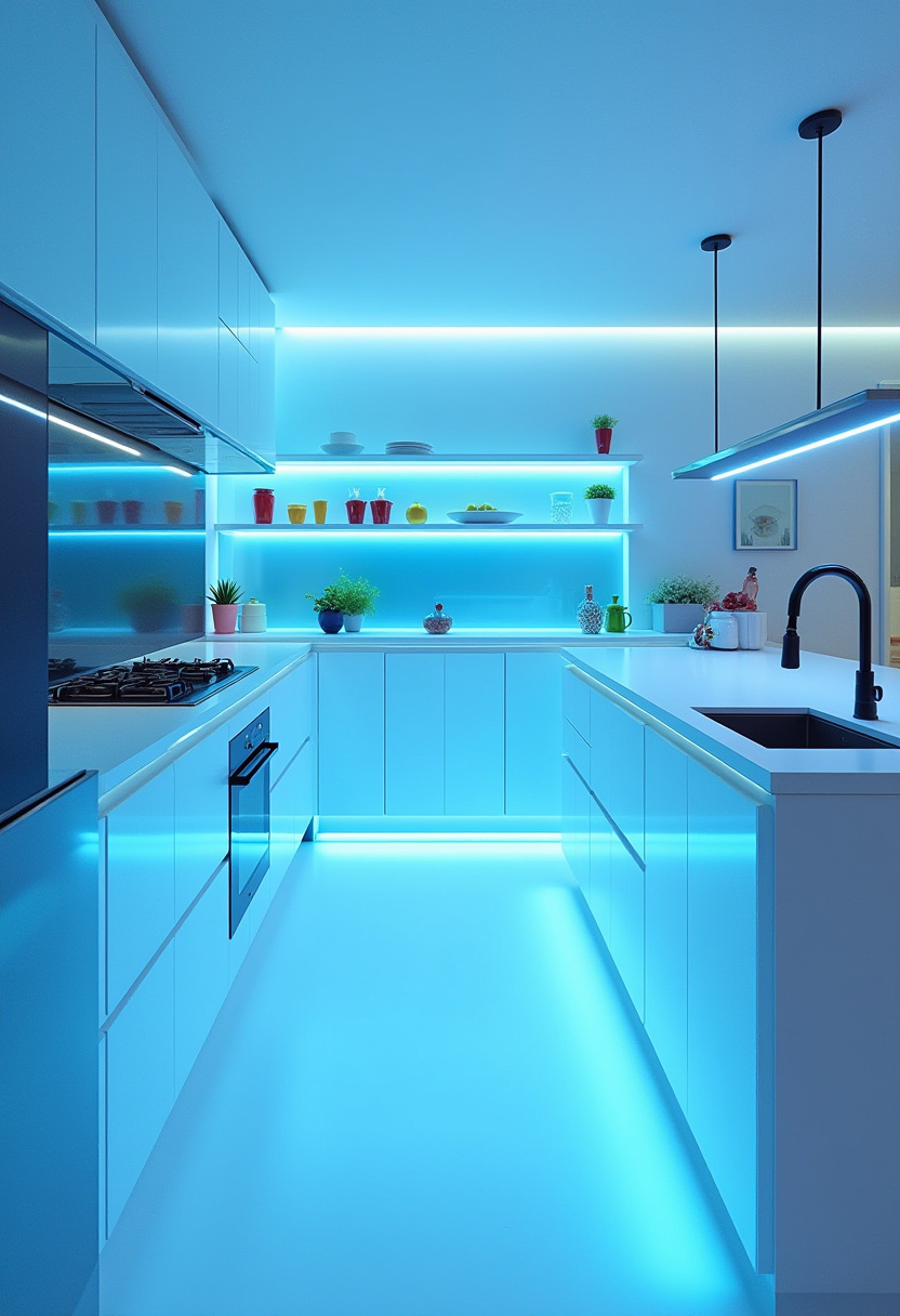 Open Kitchen Design 16