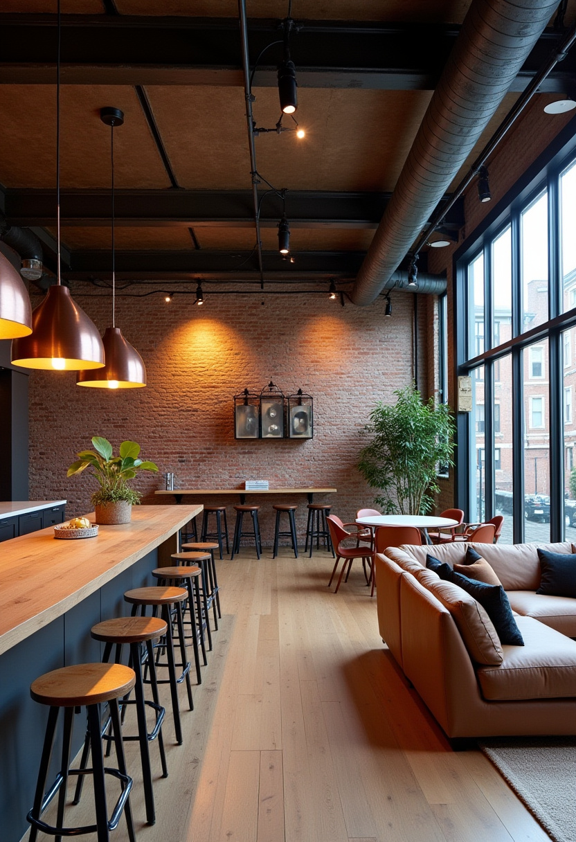 Open Kitchen Dining And Living Room 4