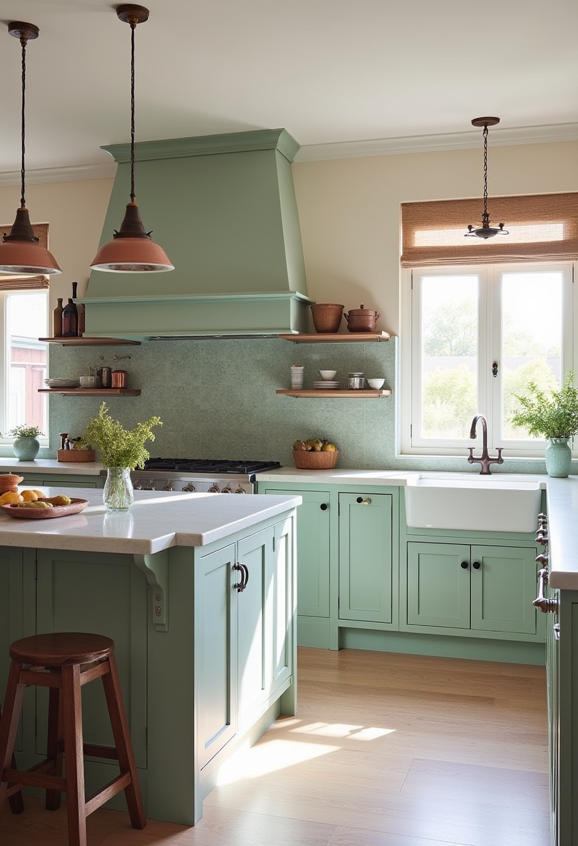 Open Kitchen With Island 14