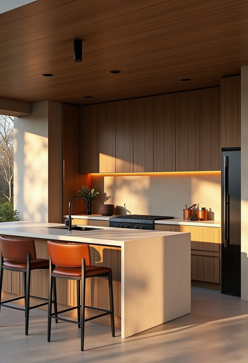 Open Kitchen With Island 15