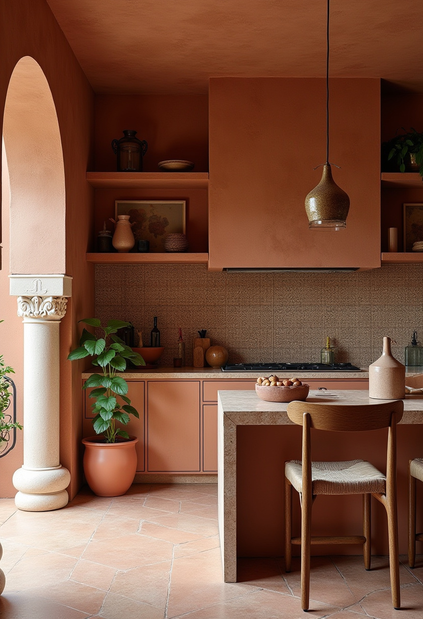 Open Kitchen With Island 19