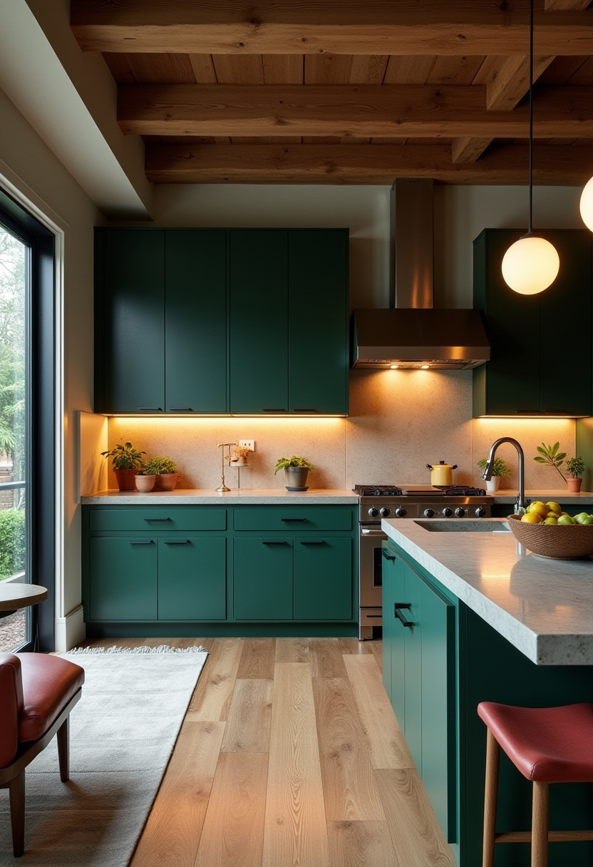 Open Kitchen With Island 2