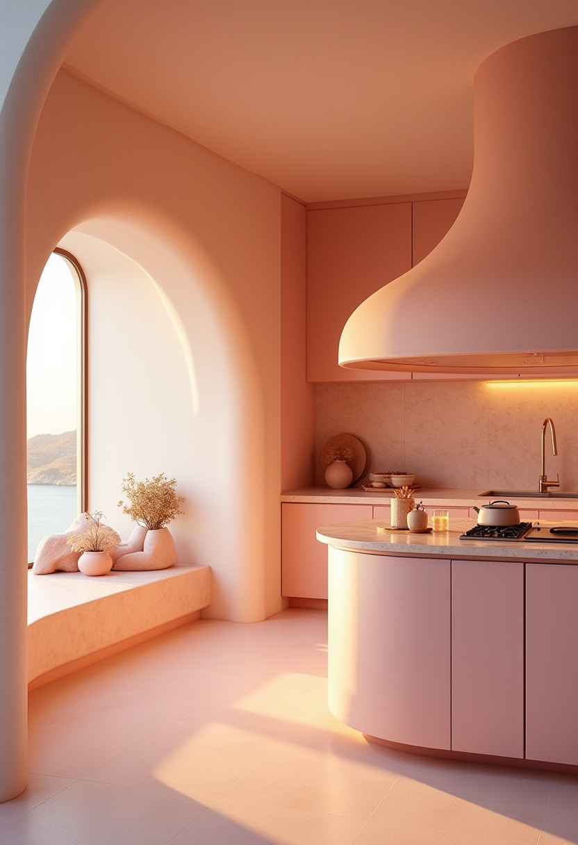 Open Kitchen With Island 23