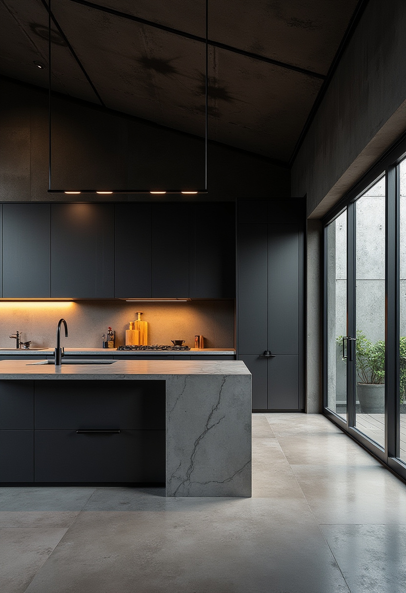 Open Kitchen With Island 25