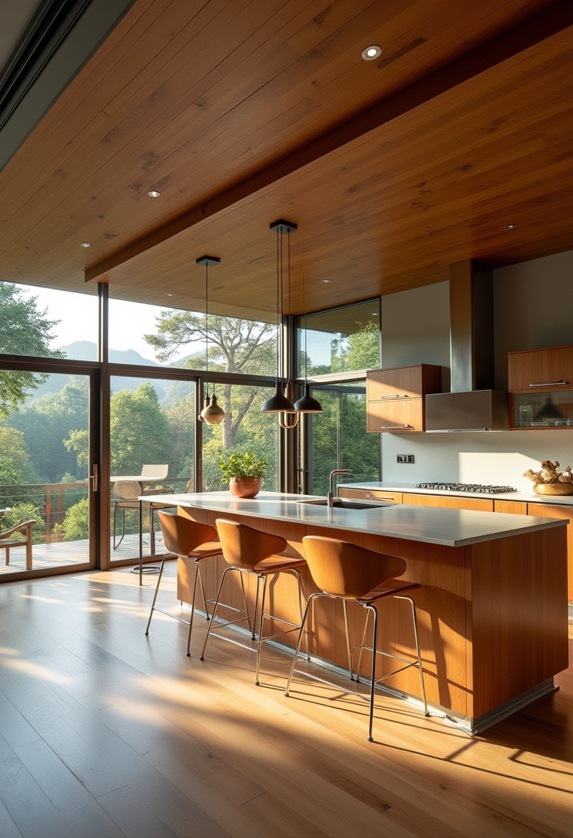Open Kitchen With Island 28