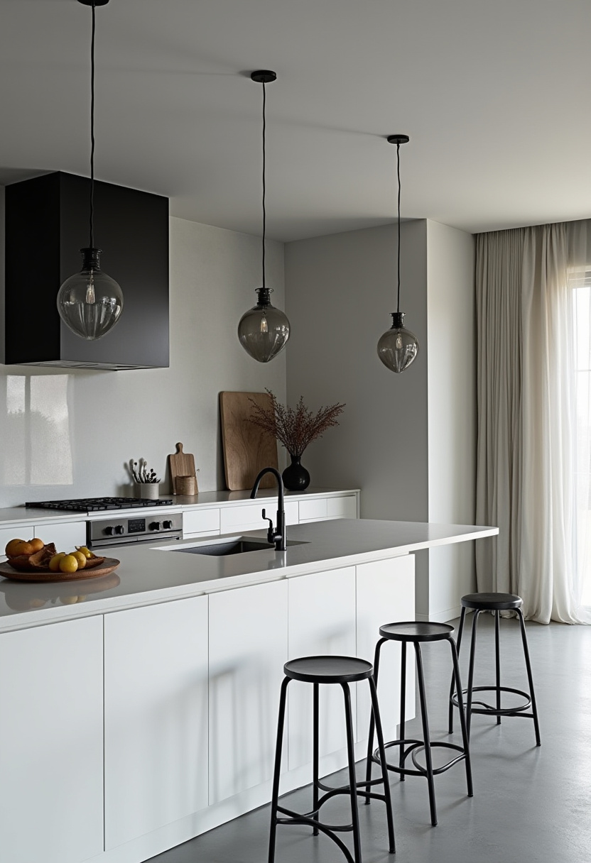 Open Kitchen With Island 7