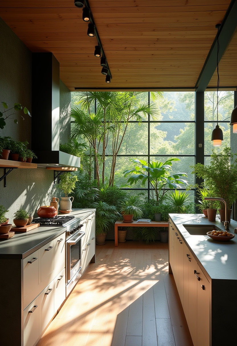 Open Kitchen With Island 8