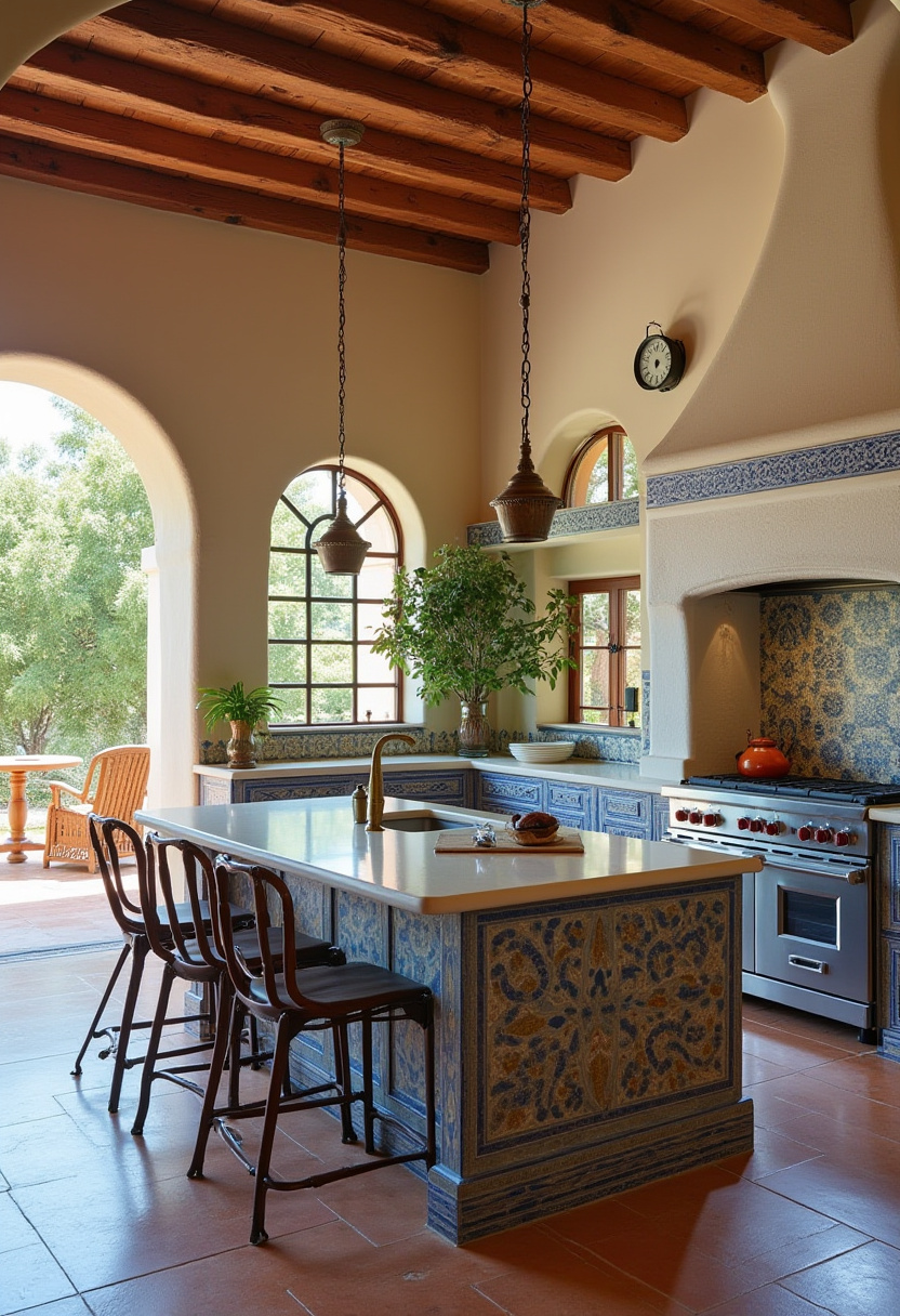 Open Kitchen With Island 9